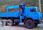 Автомобиль с краном-манипулятором DONGYANG SS1406 на шасси КАМАЗ 43118 вездеход